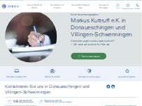 Website Screenshot Zurich Versicherungsagentur Markus Kuttruff e.K.