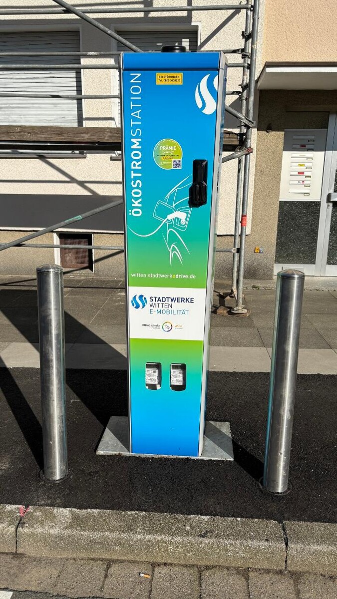 Bilder Stadtwerke Witten Ladestation