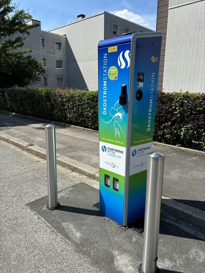 Bilder Stadtwerke Witten Ladestation