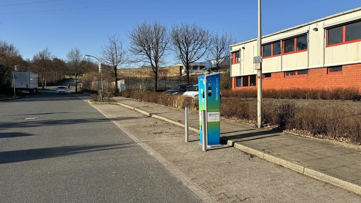 Bilder Stadtwerke Witten Ladestation