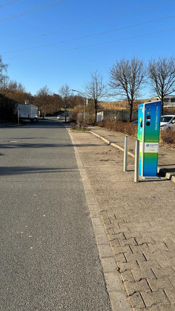 Bilder Stadtwerke Witten Ladestation