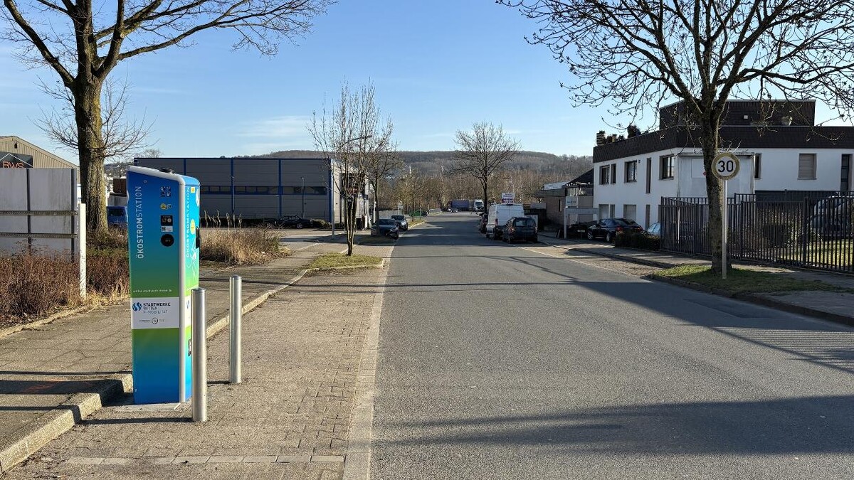 Bilder Stadtwerke Witten Ladestation
