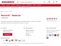 Website Screenshot Woolworth