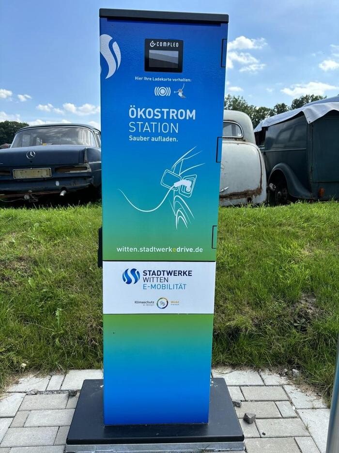 Bilder Stadtwerke Witten Ladestation