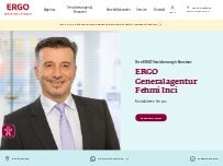 Website Screenshot ERGO Versicherung Fehmi Inci