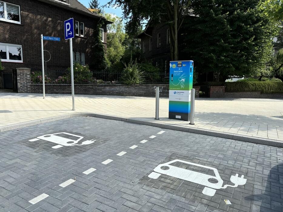 Bilder Stadtwerke Witten Ladestation