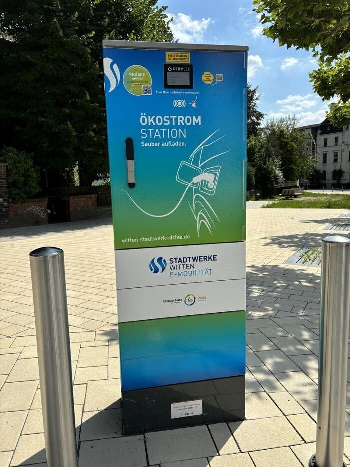 Bilder Stadtwerke Witten Ladestation