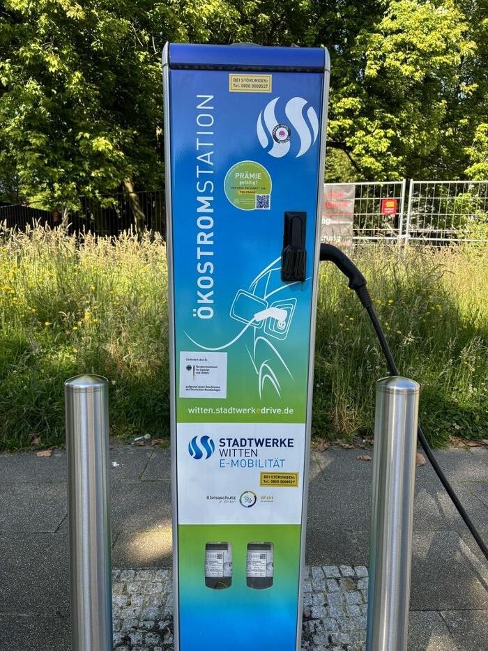 Bilder Stadtwerke Witten Ladestation