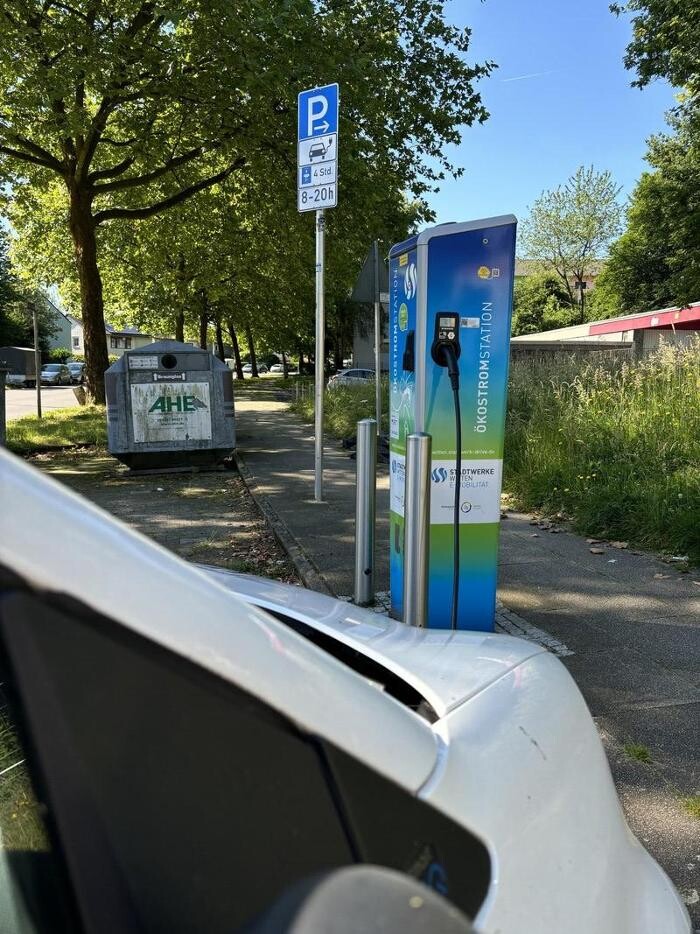 Bilder Stadtwerke Witten Ladestation