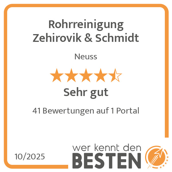 Bilder Rohrreinigung Zehirovik & Schmidt