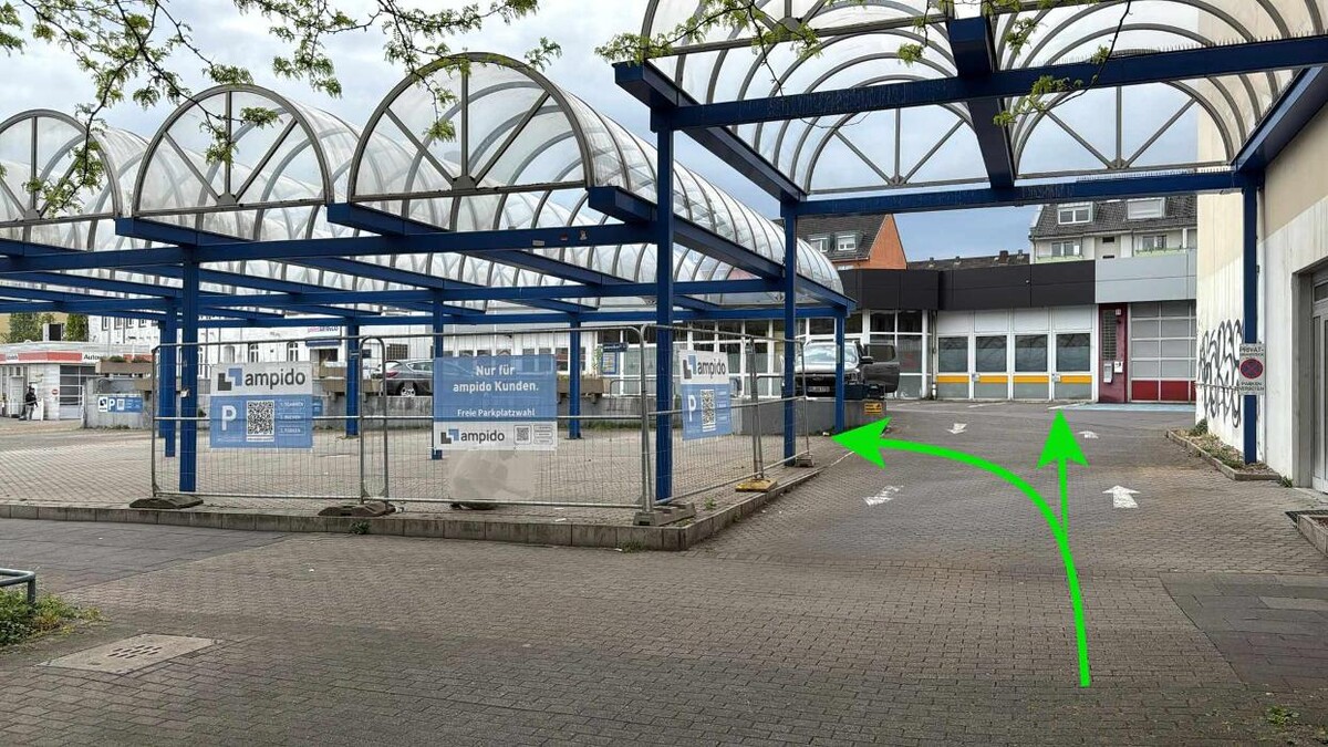 Bilder ampido Parkplatz