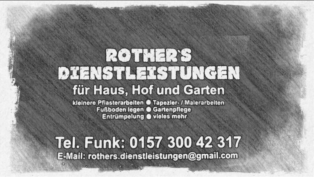 Rothers Dienstleistung für Haus, Hof und Garten Logo