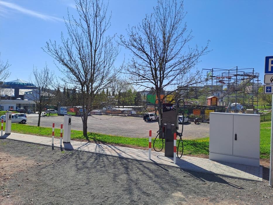 Bilder TEAG Mobil-Ladestation