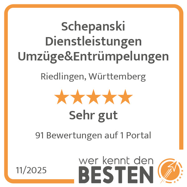 Bilder Schepanski Dienstleistungen Umzüge&Entrümpelungen
