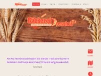 Website Screenshot Bäckerei Drescher Inh. Frank Reinstädtler