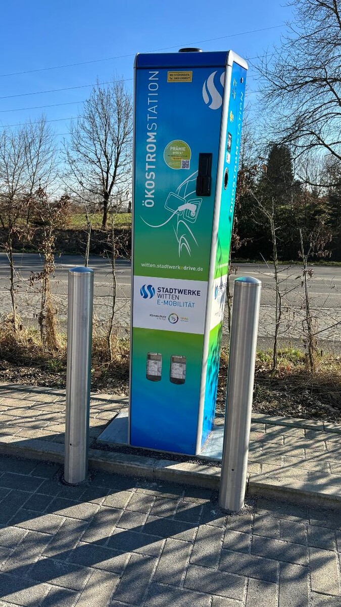 Bilder Stadtwerke Witten Ladestation