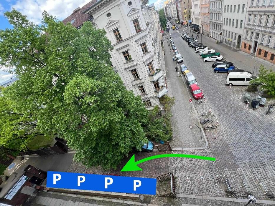 Bilder ampido Parkplatz