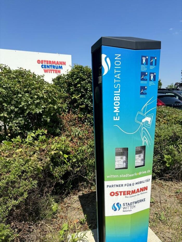 Bilder Stadtwerke Witten Ladestation