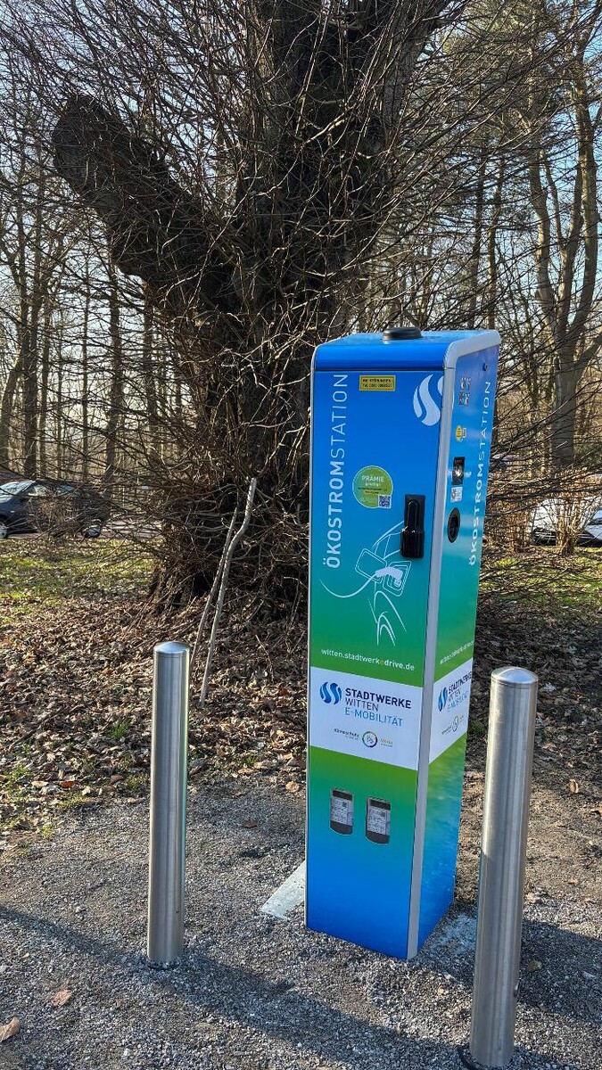 Bilder Stadtwerke Witten Ladestation