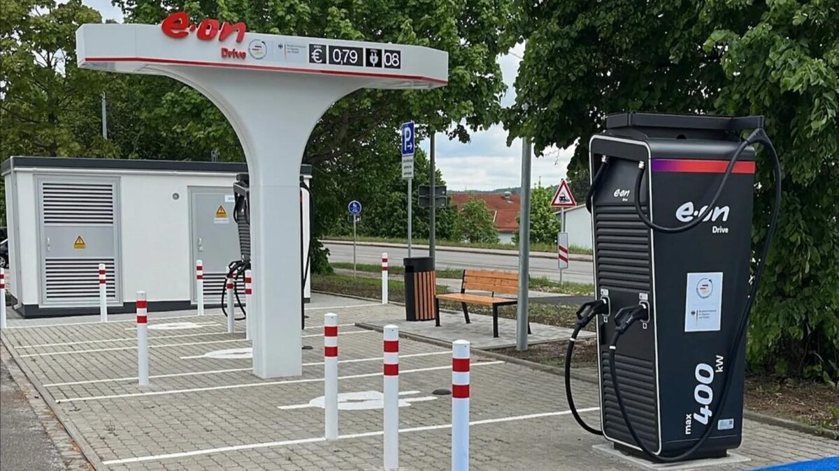 Bilder E.ON Drive Charging Station