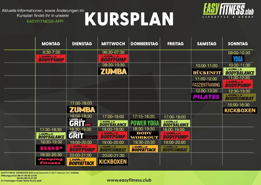 Bilder EasyFitness.club Hannover Süd