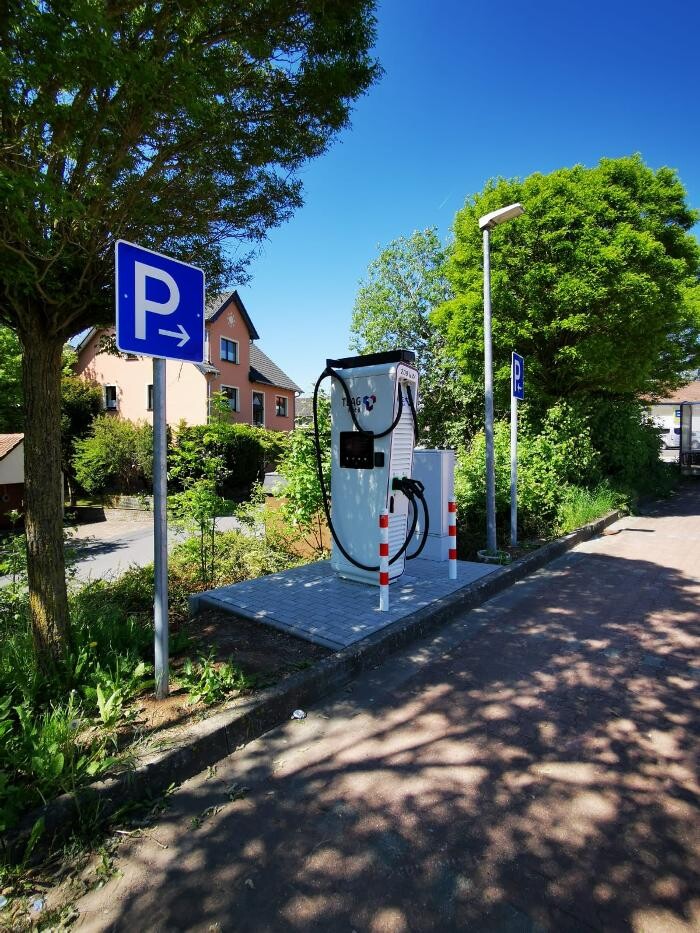 Bilder TEAG Mobil-Ladestation
