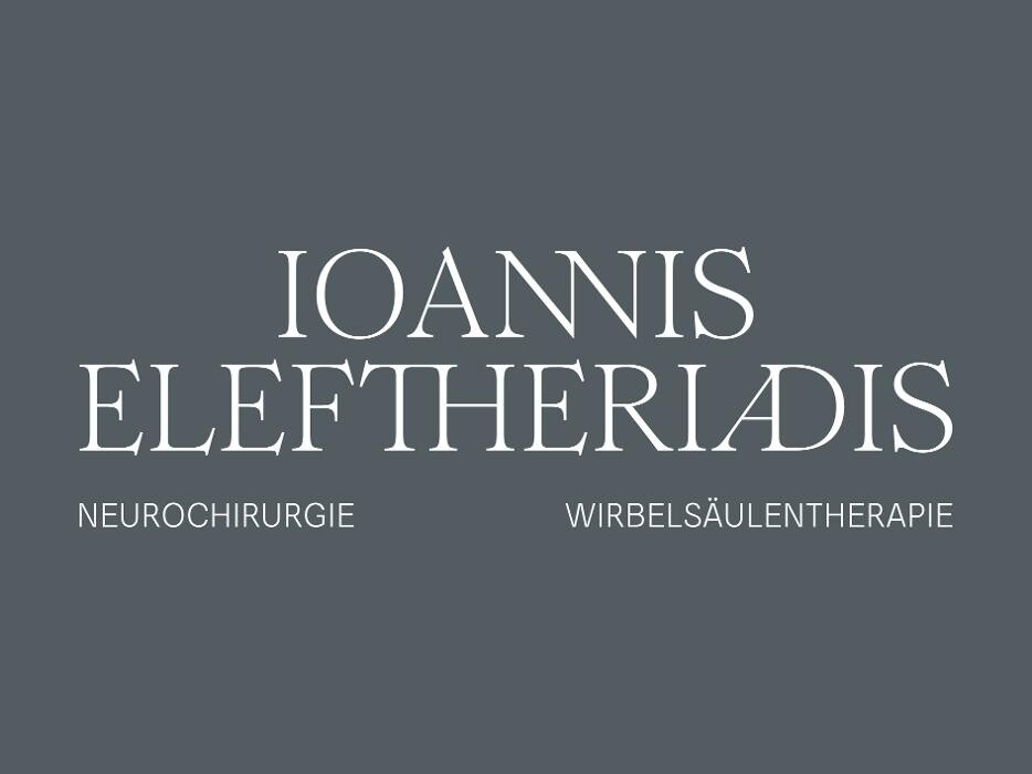 IOANNIS ELEFTHERIADIS Praxis für Neurochirurgie & Wirbelsäulen-therapie Logo