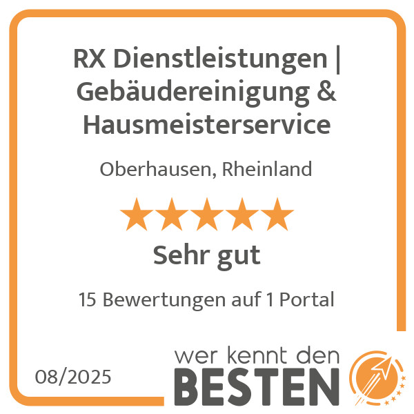 Bilder RX Dienstleistungen | Gebäudereinigung & Hausmeisterservice