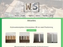 Website Screenshot W & S Wood + Steel Lippe UG (haftungsbeschränkt)