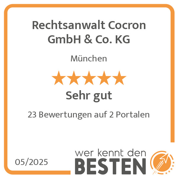 Bilder Rechtsanwalt Cocron GmbH & Co. KG