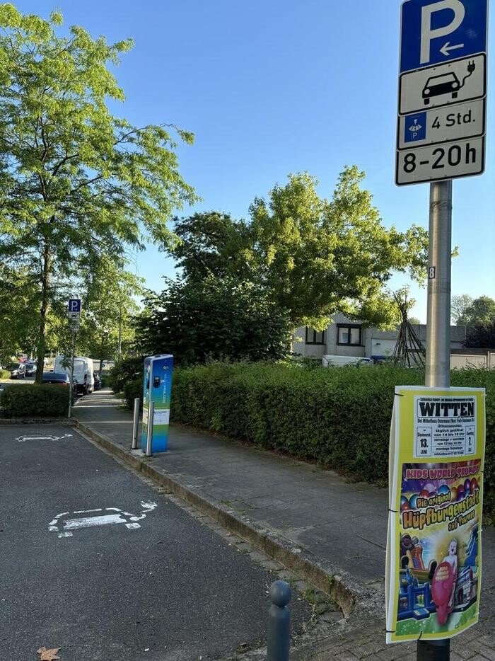 Bilder Stadtwerke Witten Ladestation