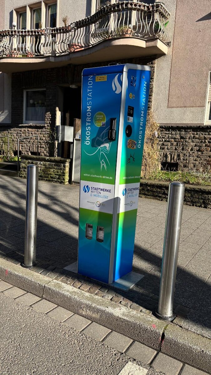 Bilder Stadtwerke Witten Ladestation