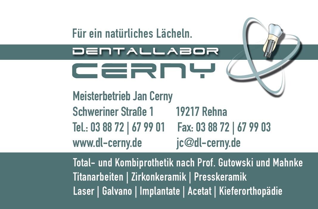 Dentallabor Cerny / Zahntechnische Manufaktur/ Zahntechnik Cerny Logo