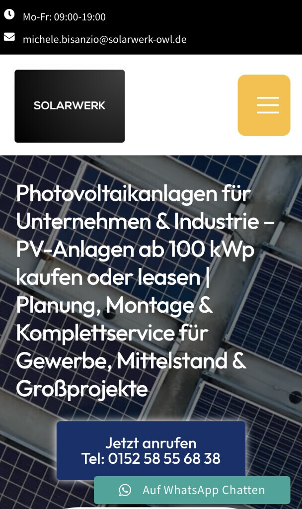 Bilder Solarwerk