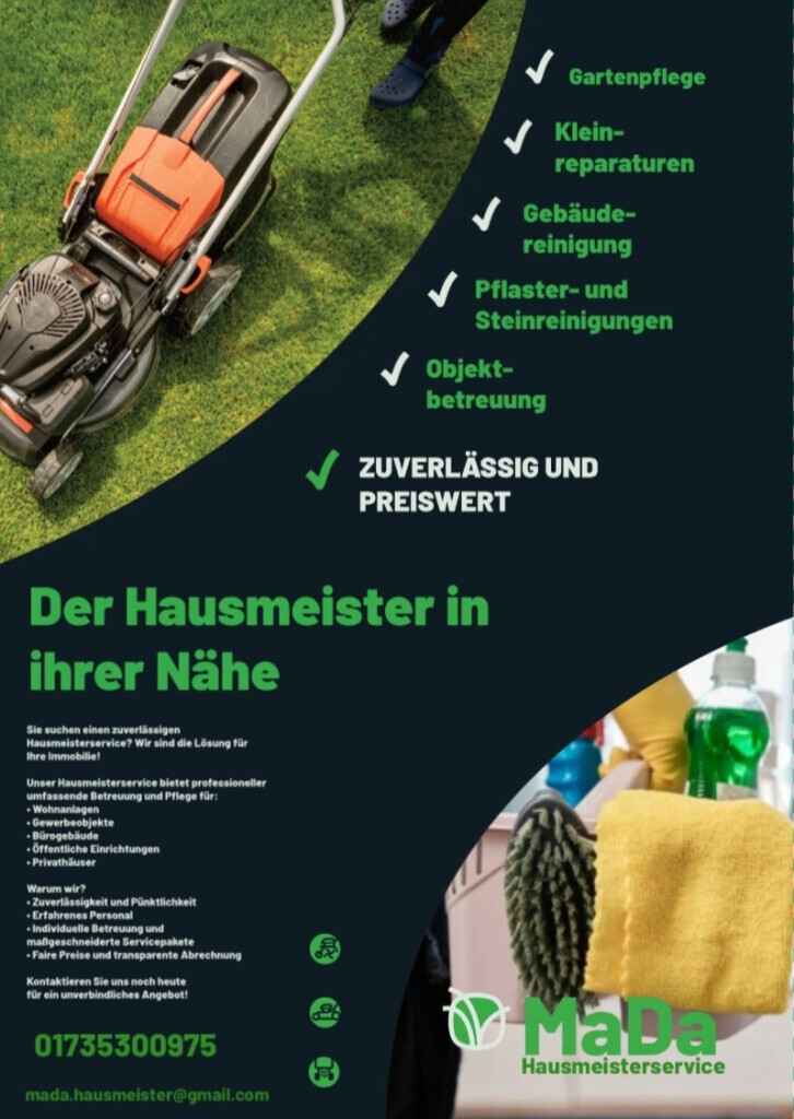 Bilder Hausmeisterservice MaDa