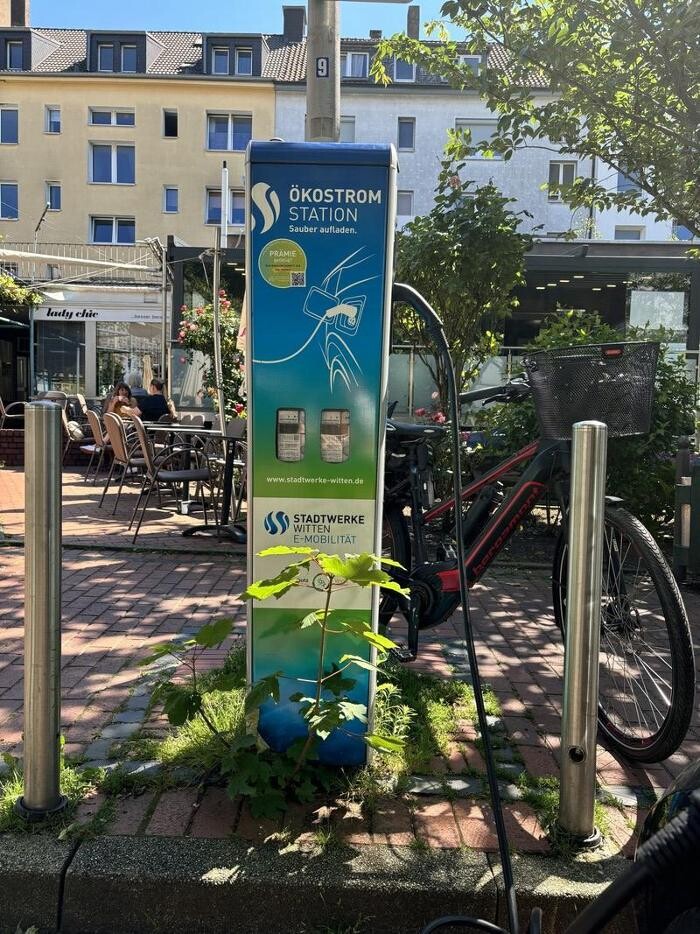 Bilder Stadtwerke Witten Ladestation