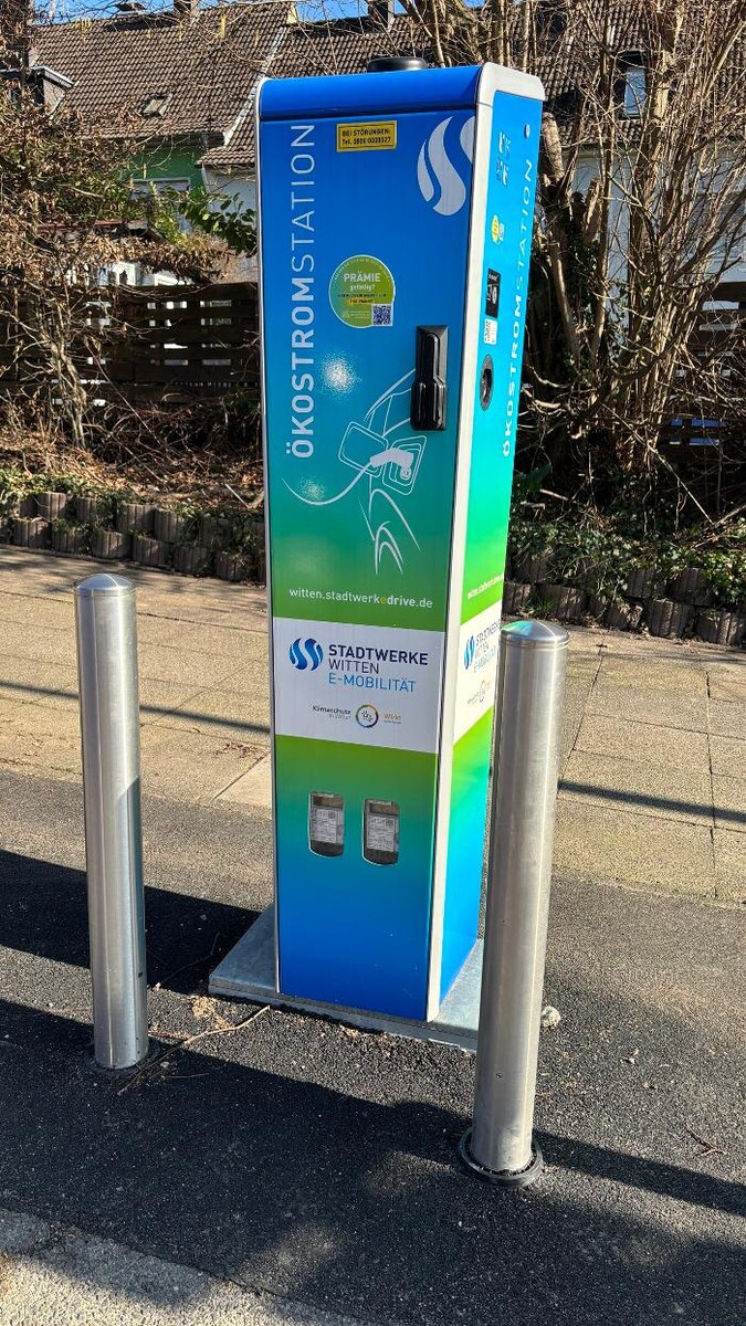 Bilder Stadtwerke Witten Ladestation