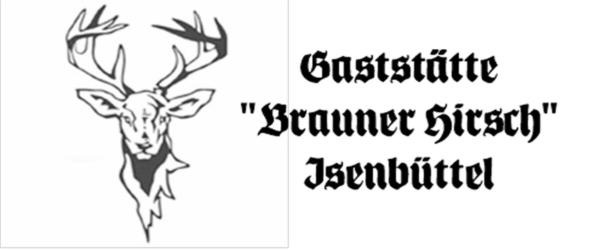 Gaststätte Brauner Hirsch Isenbüttel Logo