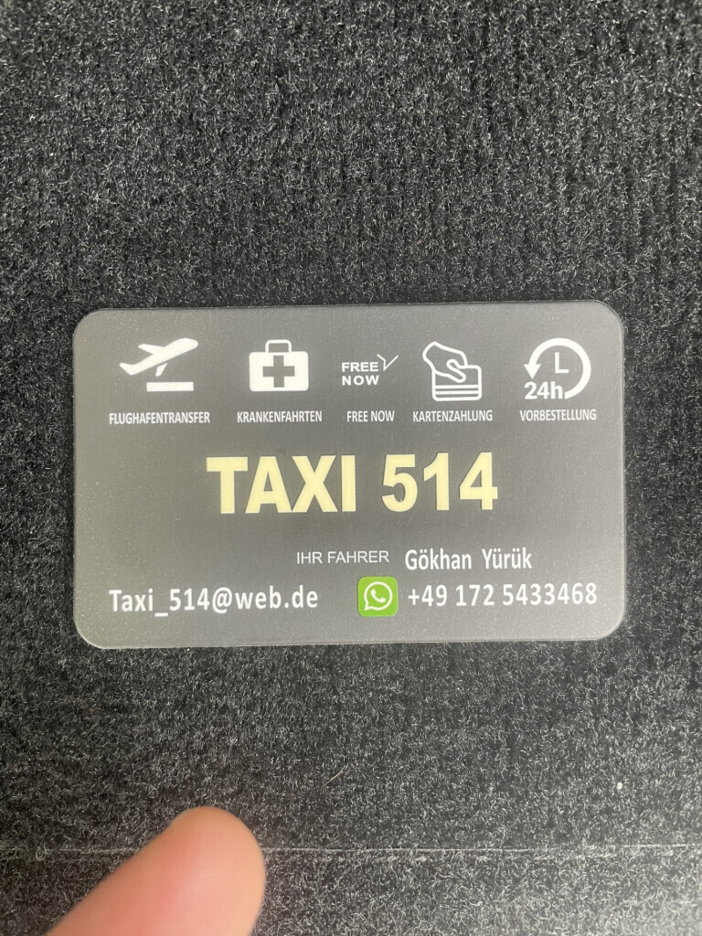 Bilder Akinci - Yürük GbR Taxi