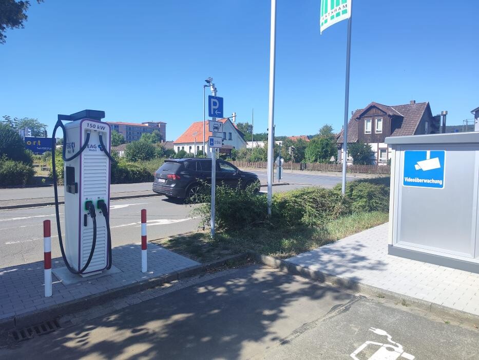 Bilder TEAG Mobil-Ladestation