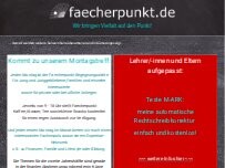 Website Screenshot Faecherpunkt.de Eventlocation & -agentur | Co-Working | Seminar- & Coachingraum | Teambuilding