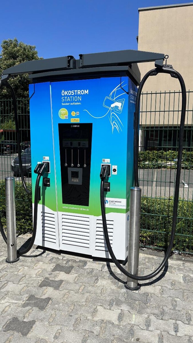Bilder Stadtwerke Witten Ladestation