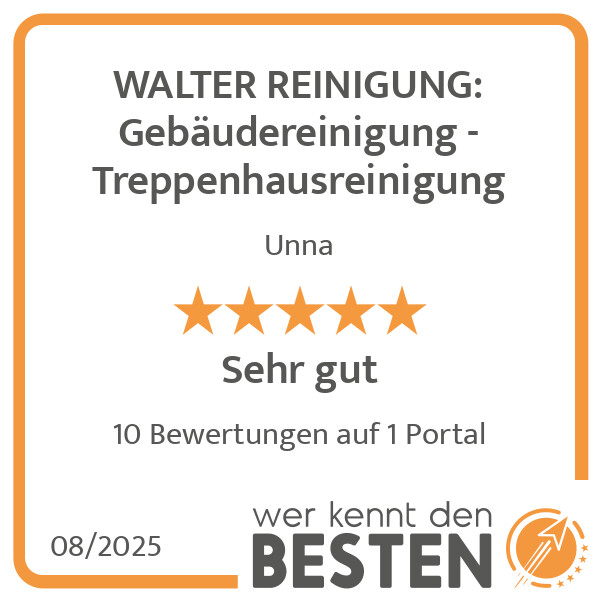 Bilder WALTER REINIGUNG: Gebäudereinigung - Treppenhausreinigung