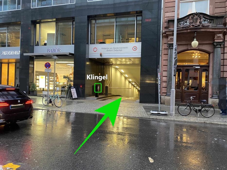 Bilder ampido Parkplatz