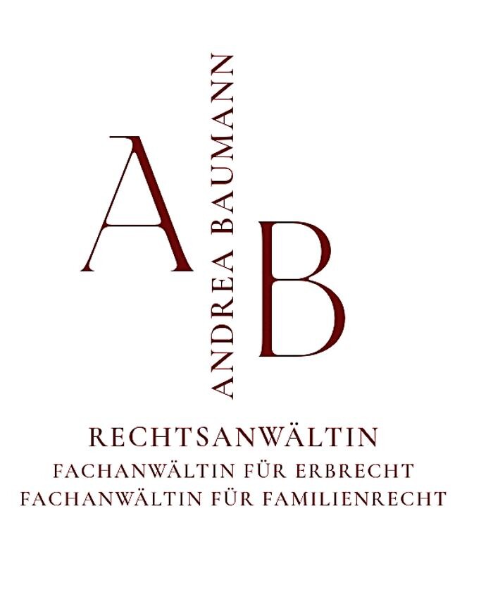 Andrea Baumann - Fachanwältin für Erbrecht I Fachanwältin für Familienrecht Logo