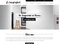 Website Screenshot CrazyCrafterS GmbH