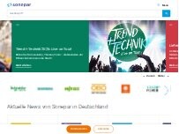 Website Screenshot Sonepar Niederlassung Chemnitz