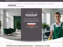 Website Screenshot WeidenGlanz Gebäudereinigung