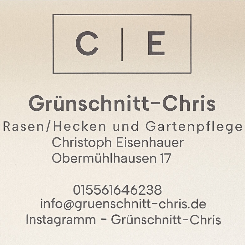 Bilder Grünschnitt Chris