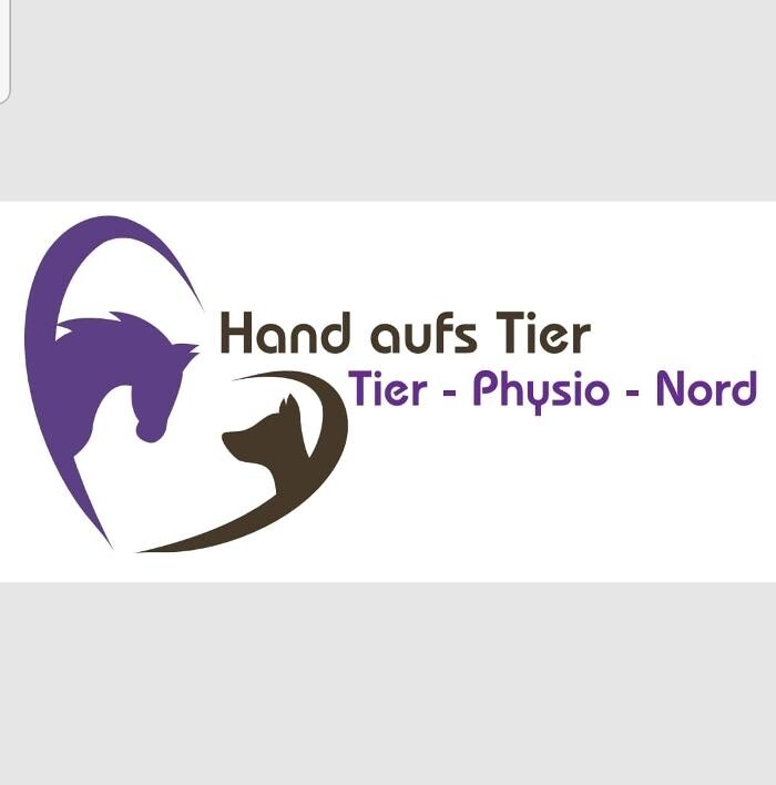 Tier-Physio-Nord *Hand aufs Tier* Logo